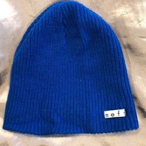 Neff Royal blue beanie